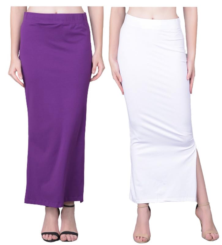 Image of Comfort Lady Women Cotton Blend Saree Shapewear /Saree Shapers Underskirt /Saree Petticoat