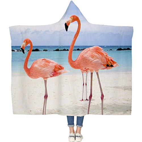 Couverture peluche confortable flamingo unique idée cadeau originale - 2