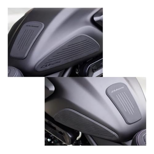 Autocollants réservoir CU525 anti-rayures : finis les glissements et impacts sur votre moto