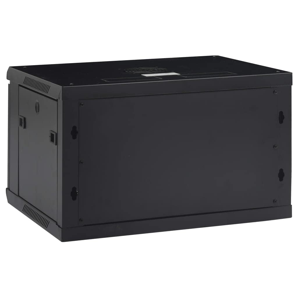 Armoire Réseau, Armoire Serveur Baie de Serveur Coffret Boit de Réseaux Mural 6U 19" IP20 600x450x375 mm