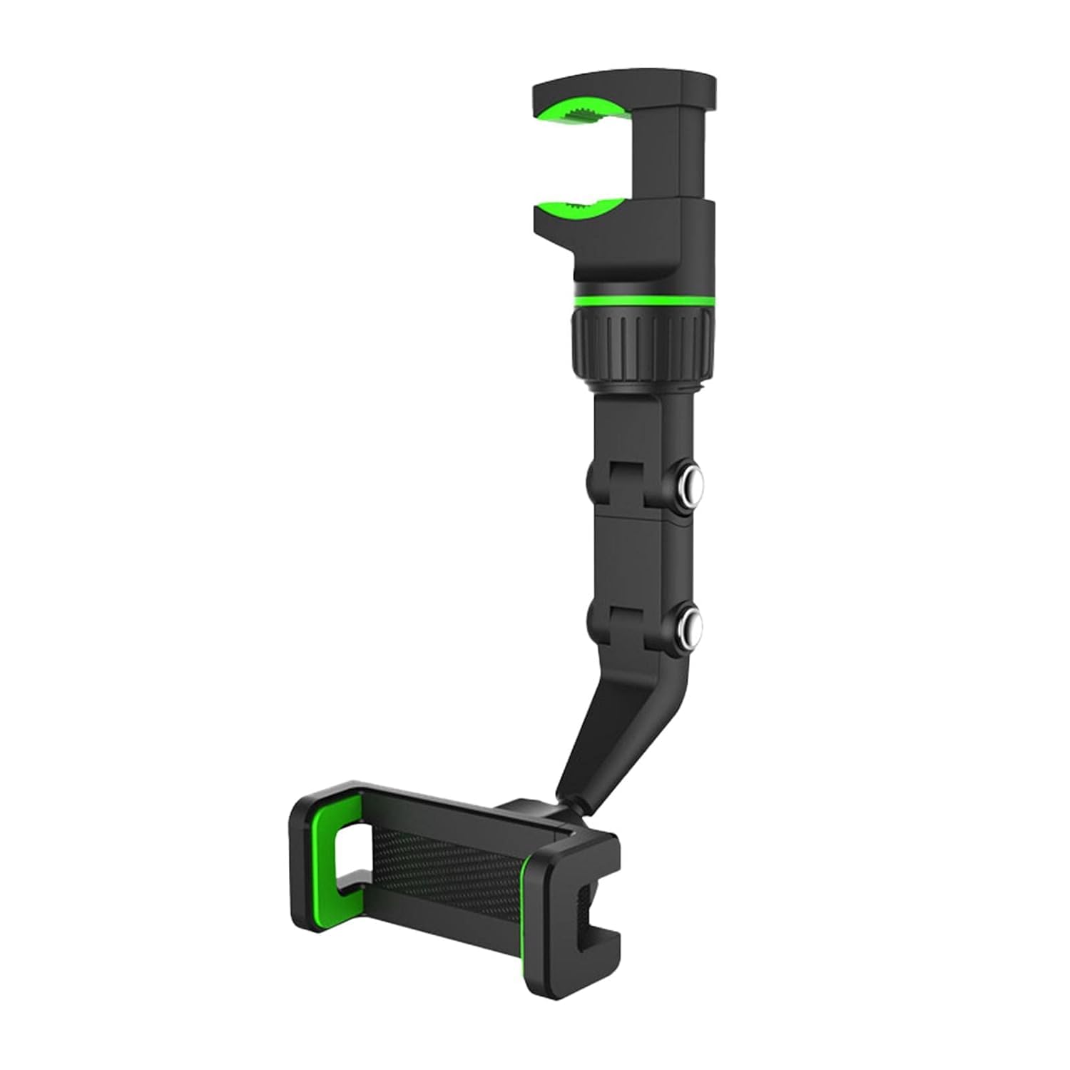 Mishrit Cell Phone Automobile Cradle | Phone Mount for Car | Multifunctional Car Rear View Mirror Rotatable Mobile Holder (Multi-Color, Pack of 1).