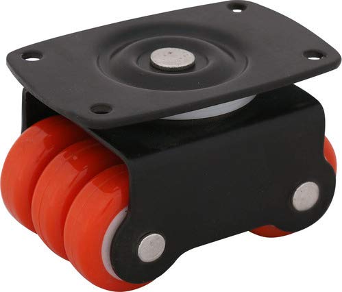 (PU) Moving Sixer Castor Wheel - Wheel Size: 48mm (Multi-Colour) 4 Pcs. A-6