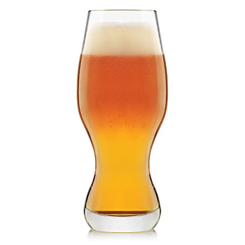 Libbey Craft Brews IPA Beer Glasses, 16-ounce, Set of 4