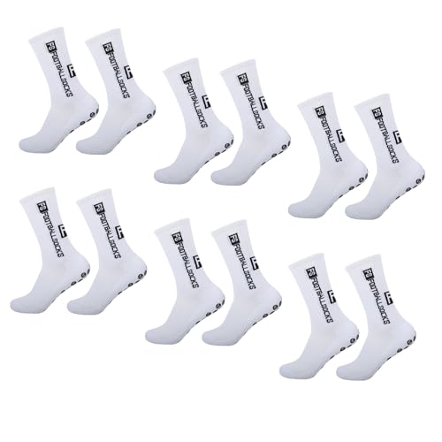 Calcetines de fútbol para hombre deportivos con agarre para tus partidos de fin de semana