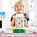 Magnetic Stars Reward Jar for Kids 68Pcs Boho Stars 1 Storage Bag Reward Jars Positive Behavior Chart Behavior Management Classroom Tools for Students Teachers Back to School Supplies