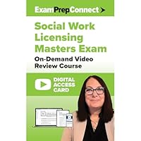 Social Work Licensing Masters Exam On-Demand Video Review Course (Digital Access Card) 0826178219 Book Cover