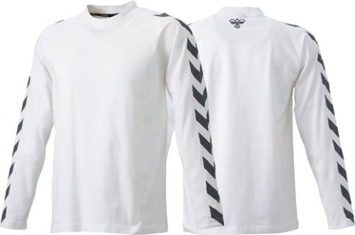 ヒュンメル 長袖Tシャツ オフホワイト S HAP4038