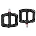 FOOKER MTB Pedals Mountain Bike Pedals 3 Bearing Non-Slip Lightweight Nylon Fiber Bicycle Platform Pedals for BMX MTB 9/16