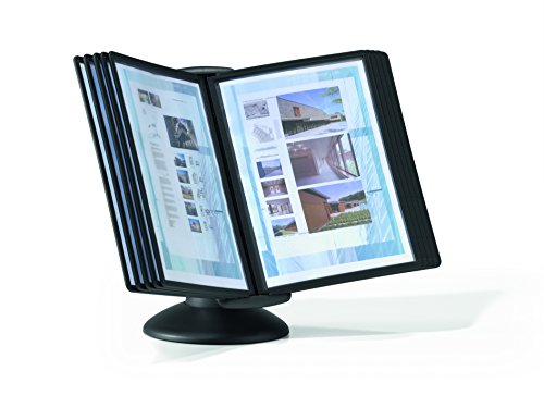 Sherpa Motion Desk System noir 10 panels la solution contre la perte de documents de bureau - 3