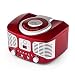 auna - RCD320, Radio CD, Equipo estéreo, Radio de Cocina, Retro, Nostálgico,...
