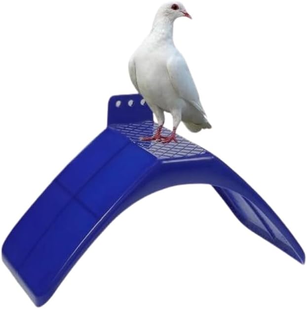 best bird perches for doves that will transform your pet's space 8 Plastic Pigeon Perch Stand – Bird Cage Accessories for Parrots, Doves, Pigeons – Wall-Mounted Rest Platform for Pet Birds – Durable Cage Perch for Indoor or Outdoor Use