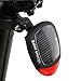 Solar Bike Tail Light Solar Power Energy LED Bike Rear Light Safety Warning Light,Bike Accessory