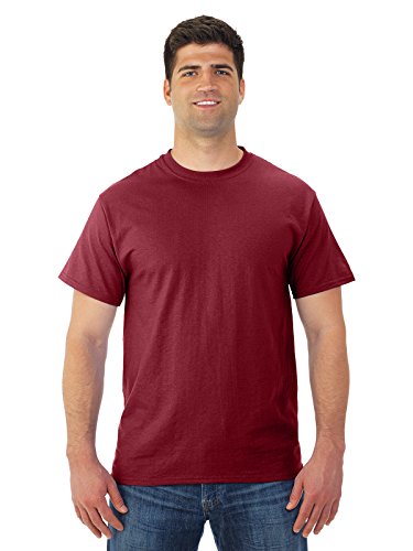 JERZEES Adult Dri-Power Heavyweight Blend T-Shirt , Small, Cardinal