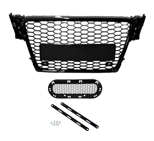 Rejilla Panal de Abeja con PDC: Aspecto Sport y Ajuste Perfecto para A4/S4 8K 07-12