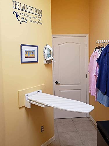 Uyoyous UYOYOUS6972691274715 Wall Mounted Ironing Board 37 X 13 Inch Foldable Ironing Boards thumb #5