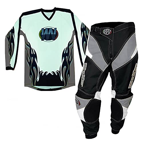 WinNet Completino per Bambino da Moto Cross Quad Maglia + Pantalone