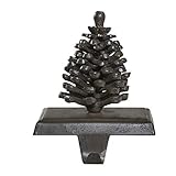 Park Designs Pinecone Stocking Hanger – Cast Metal Holiday Mantel Hook | 5" x 3.25" x 5" Rustic Lodge Christmas Décor | Figural Pinecone Holder for Fireplace or Shelf | Winter Cabin Holiday Accent