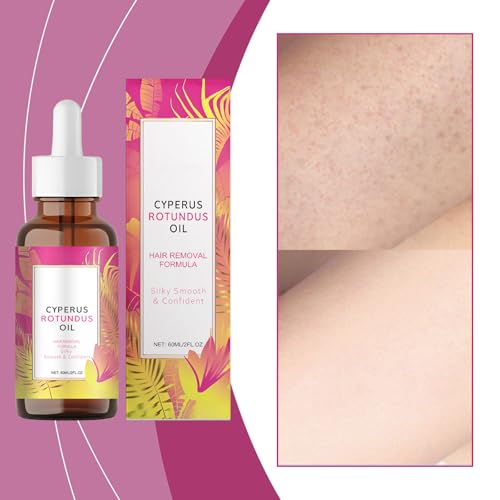 Cyperus Rotundus Olio Per La Depilazione, Idratante E Lenitivo, Riduce La Crescita Dei Peli Del Corpo, Lenisce La Pelle E Inibisce Naturalmente La Crescita Dei Capelli - 2