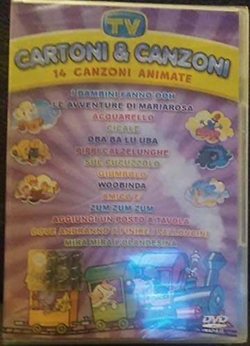 MazzoccStore DVD CARTONI CANZONI 14 CANZONI ANIMATE Colore 