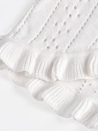 Girls' Long Sleeve Button Closure Knitted Bolero Cardigan Kids Shrug Sweaters Cropped Jacket Cover Up Tops4