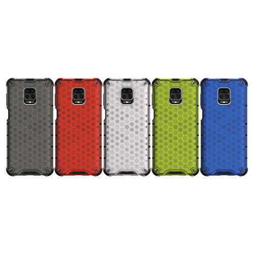 Image of Glasgow Back Case Cover for Mi Redmi Note 9 Pro Max Shockproof Military Grade Back Cover - Black