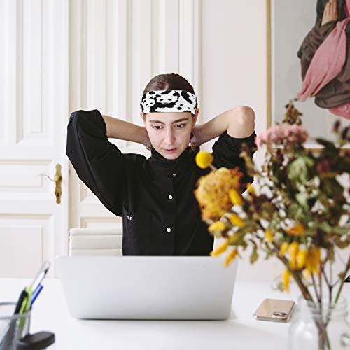 Lurrose Tiaras Quentes de Inverno Cabo Tiaras de Malha Gado Vaca Panda Urso Headwrap Aquecedores de