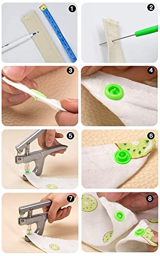 YUSBUTON 360 Set di pinze a scatto e a scatto