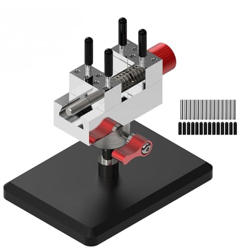Banco de sujeción inoxidable portátil para trabajos técnicos precisos y trabajos de mantenimiento de joyas al aire libre reloj electrónica antideslizante mesa de sujeción para uso industrial