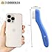 We Love Doodles Dematting Comb for Dogs - Dog Hair Mat Remover, Detangler Comb & Deshedding Tool, Removes Tangles, Knots, & Loose Hair, Metal Comb, Ergonomic Handle (9 Blade)