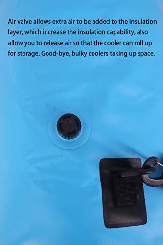 Buffalo Gear 15L Insulated Cooler Backpack Portable Waterproof Dry Bag Soft Collapsible #TOP5
