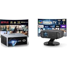 Smart Projector with wifi and Bluetooth, Built-in Apps