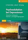Psychoedukation bei Depressionen: Manual zur Leitung von Patienten- und Angehörigengruppen. Mit Zugang zum Elsevier-Portal - Gabriele Pitschel-Walz, Josef Bäuml, Werner Kissling 