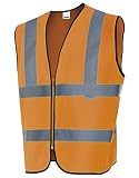 ALMERPA VELILLA 305901 / Chaleco Profesional Alta Visibilidad (XL, Naranja)