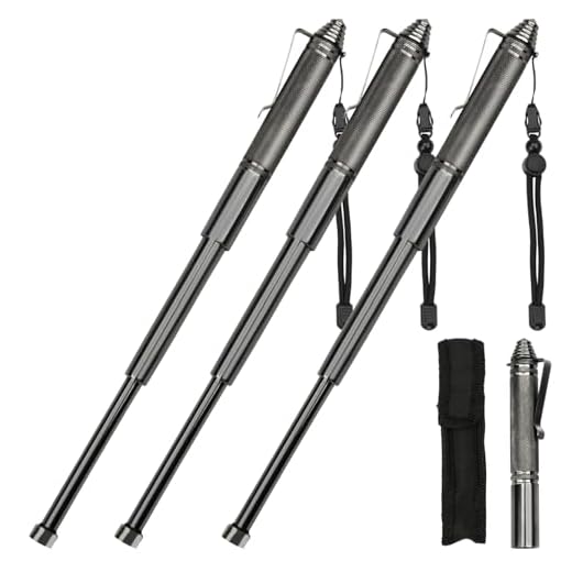 3 Pack Retractable Trekking Poles