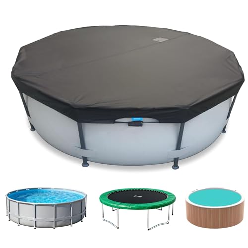 SIHAIAN 14 Ft Automatic Pool Cover with Drain