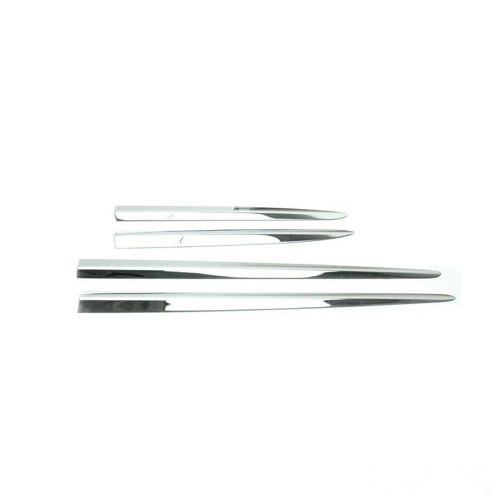 Set coperture cromate portiera laterale per 500X 4 porte dal 2014