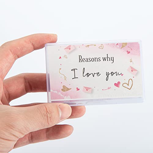 Reasons why I love You Note Cards, Love Box, Confession Box, Valentine's Day Gift, Gift for Girlfriend, Boyfriend, Husband(08)