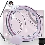 Silencomfort hula hoop fitness dimagrante, Silenzio Smart Hula Hoop, ulaop con peso palla, Intelligente Professionale, 16 Nodi, Non Cade Mai, per adulti e principianti