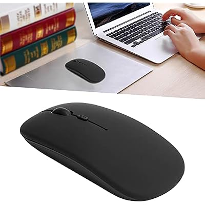 Wireless Mouse, Silent Bluetooth Portable Optical Office Mouse with 3 Adjustable DPI Levels for Laptop Tablet and Other Devices