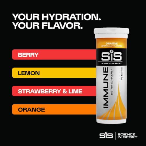 Image of SiS Hydro Tablets, Electrolyte Hydration, No Sugar, Immune Orange, 8-Pack