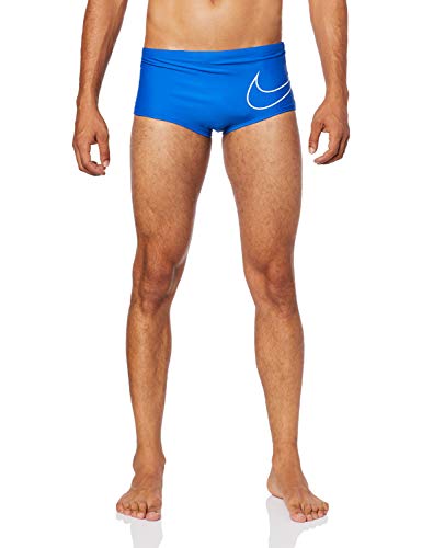 Sunga Big Swoosh Larga Nike Homens GG Azul