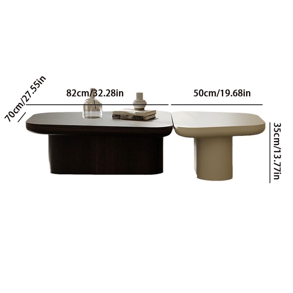 Tavolino Tavolino da Salotto in Stile Francese, Mobili for Piccoli Appartamenti, Combinazione di Tavolini caffè Dimensioni Semplici Couchtisch