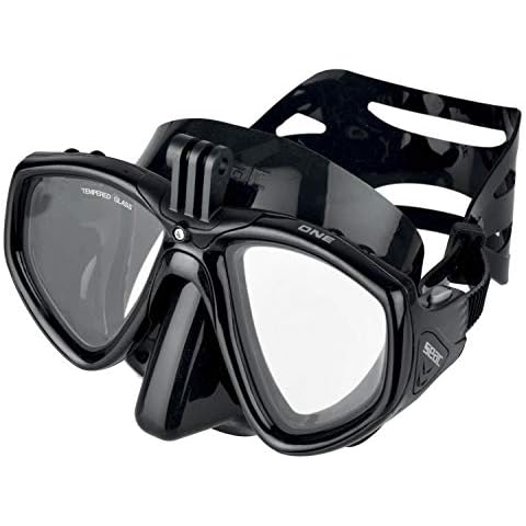 SEAC Unisex One Pro Diving Mask with GoPro Mount Cover