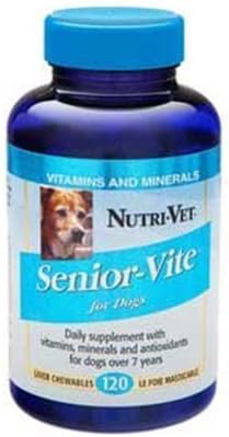 Nutri-Vet Senior-Vite Dog Supplement