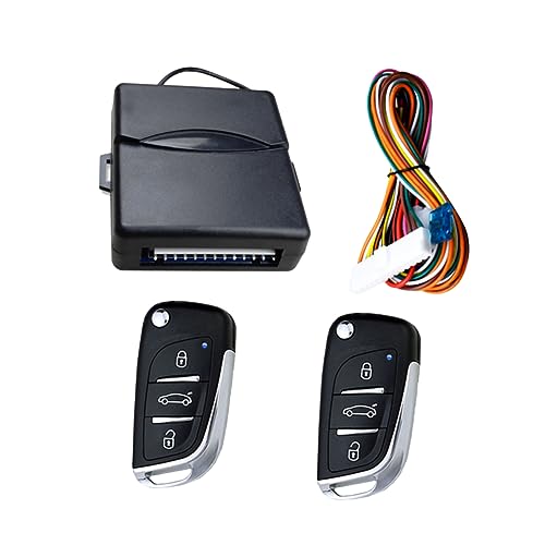 ibasenice Kit Central Remoto Automático Kit Rc Kit De Pressão De Botão Kit De Travamento Central Rem