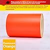 32ft 9.80m Self-Adhesive Vinyl Pin Stripe Line Decal Sticker Tape - FLUORESCENT ORANGE, 1/2" | 12mm, Suitable for Cars, Vans, Motorcycles, Bikes, Models, Tuning & Styling, and much more #3