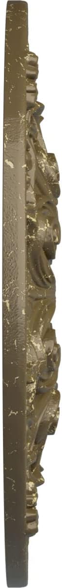 Ekena Millwork CM23JAMMC 23 5/8 OD x 3 ID x 2 1/8 P Jamie Ceiling Medallion (fits Canopies up to 3 7/8), Hand-Painted, Mississippi Mud Crackle
