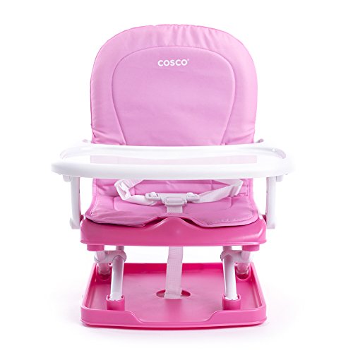 Cosco Kids, Cadeira de Refeição Portátil Pop, Rosa