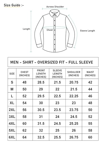 Chemise oversize homme imprimé lettres blanc XXL Bewakoof - 6