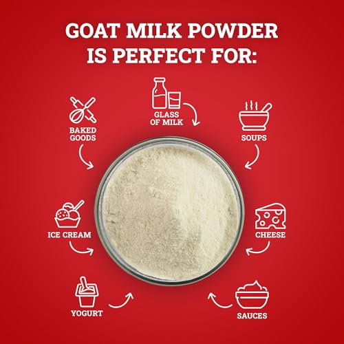 Hoosier Hill Farm Goat Milk Powder, 5LB (Pack of 1)